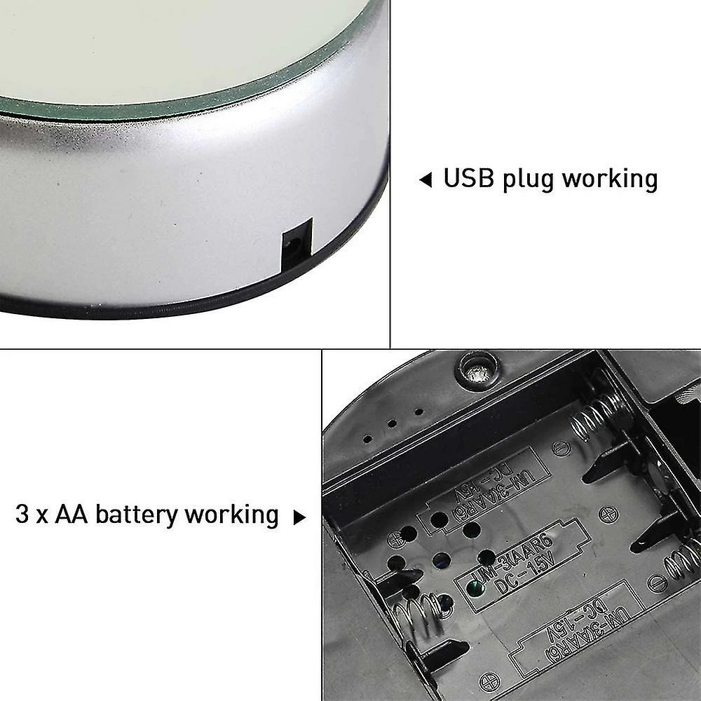 Unbranded 7 Support D’affichage Led Pour Cristaux Glass Art Figurine 7 Bijoux Colorés Support Rotatif 90 Support De Lampe Rotatif Tinker 2 Unbranded 7 Support D’affichage Led Pour Cristaux Glass Art Figurine 7 Bijoux Colorés Support Rotatif 90 Support De Lampe Rotatif Tinker – Image 2