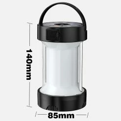 Nufasion Lumière De Camping Solaire, Led + T6 Dual Light Rechargeable Magnetic Attraction Tente Lampe, Étanche 4 Modes Lanterne Extérieure Pour Randonnée Camping Pêche Hun -Glass Vases Boutique de vente 637559211 max