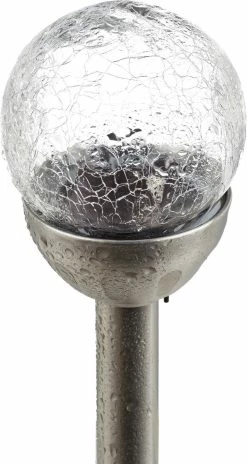 Relaxdays éclairage Solaire De Jardin énergie Solaire - LED - Lumière Blanche - 2 Pièces - Lampe Solaire -Glass Vases Boutique de vente 639x1200