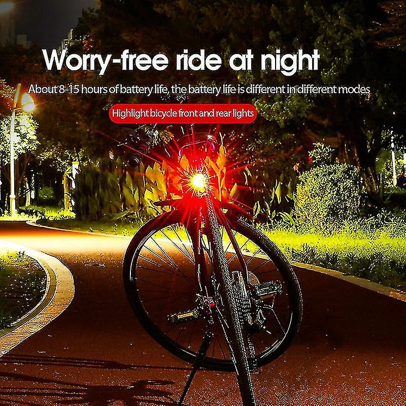Unbranded Vélo Feu Arrière 3 Modes Vélo Lumière Imperméable à L’eau VTT Montagne Avertissement De Sécurité Routière Feu Arrière Cyclisme Lampe De Poche Accessoires De Vélo 1 Unbranded Vélo Feu Arrière 3 Modes Vélo Lumière Imperméable à L’eau VTT Montagne Avertissement De Sécurité Routière Feu Arrière Cyclisme Lampe De Poche Accessoires De Vélo
