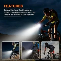 Unbranded Shxx Bicycle Front Light Tail Lights Lampe Rechargeable MTB Road Bikes Headlight Cycling Flashlight Bicycle Lantern Bike Accessoires Noir (phare + 5 Unbranded Shxx Bicycle Front Light Tail Lights Lampe Rechargeable MTB Road Bikes Headlight Cycling Flashlight Bicycle Lantern Bike Accessoires Noir (phare + -Glass Vases Boutique de vente 642426143 max