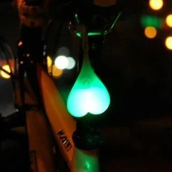 Unbranded Outils De Cyclisme Silicone Vélo Vélo Arrière Arrière Queue Cyclisme Led Light Heart Ball Egg Safe Lampe Vélo Lumières Accessoires De Vélo -Glass Vases Boutique de vente 642428022 max