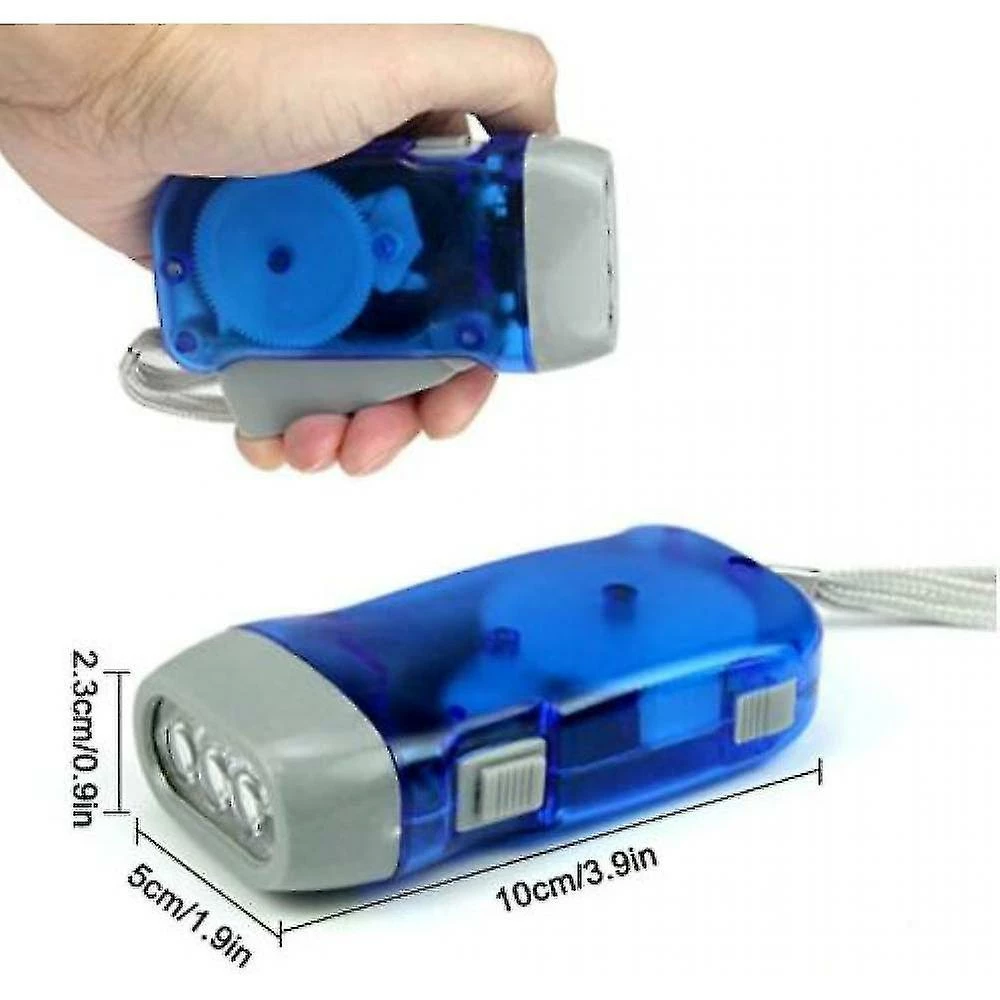 Unbranded Lampe De Poche à Manivelle, Pas De Batterie (jaune) 5 Unbranded Lampe De Poche à Manivelle, Pas De Batterie (jaune) – Image 5