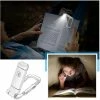Unbranded Portable Mini Lampe De Lecture USB Rechargeable Flexible Lecture De Livre Clip Sur La Lampe De Livre