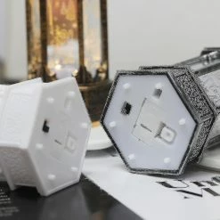 Unbranded Chaud Islamique Lanterne Musulman Ramadan Aïd Led Lumière Arabe Étude Lampe D’Éclairage Batterie -Glass Vases Boutique de vente 643222782 max