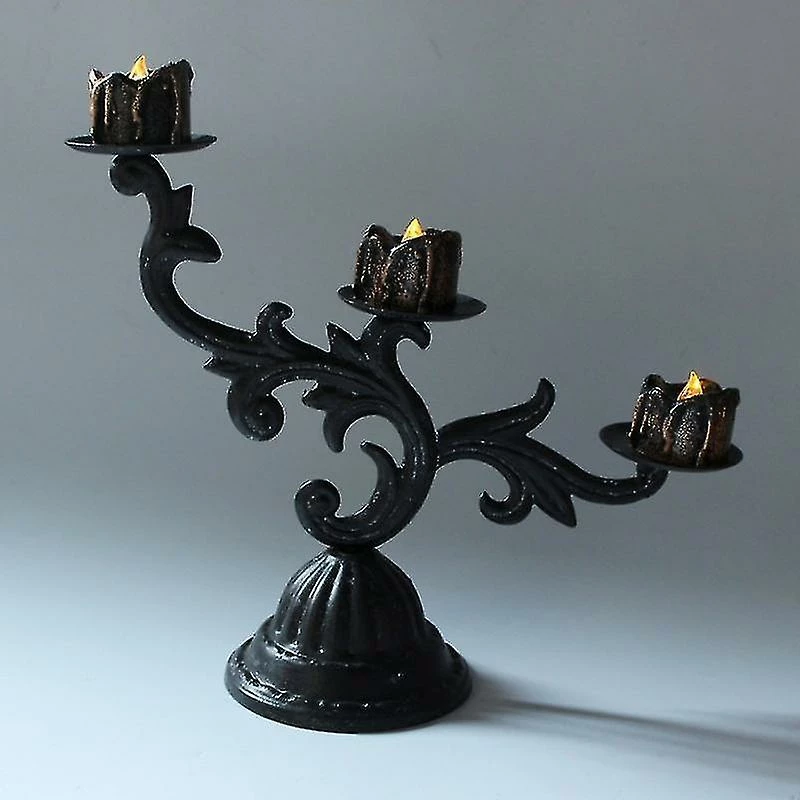 Unbranded 4pcs Halloween Led Bougie Lumière Bougie Électrique Lampe Bougie Lampe Cool Night Light Coquille Noire Avec Flash Jaune 2 Unbranded 4pcs Halloween Led Bougie Lumière Bougie Électrique Lampe Bougie Lampe Cool Night Light Coquille Noire Avec Flash Jaune – Image 2