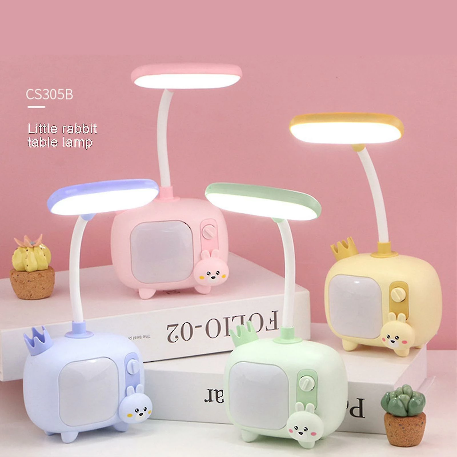 Unbranded Animal Night Light Protection Des Yeux Pour Enfants Réglable Multicolore USB Rechargeable Mignon Animal Lampe De Bureau 2 Unbranded Animal Night Light Protection Des Yeux Pour Enfants Réglable Multicolore USB Rechargeable Mignon Animal Lampe De Bureau – Image 2