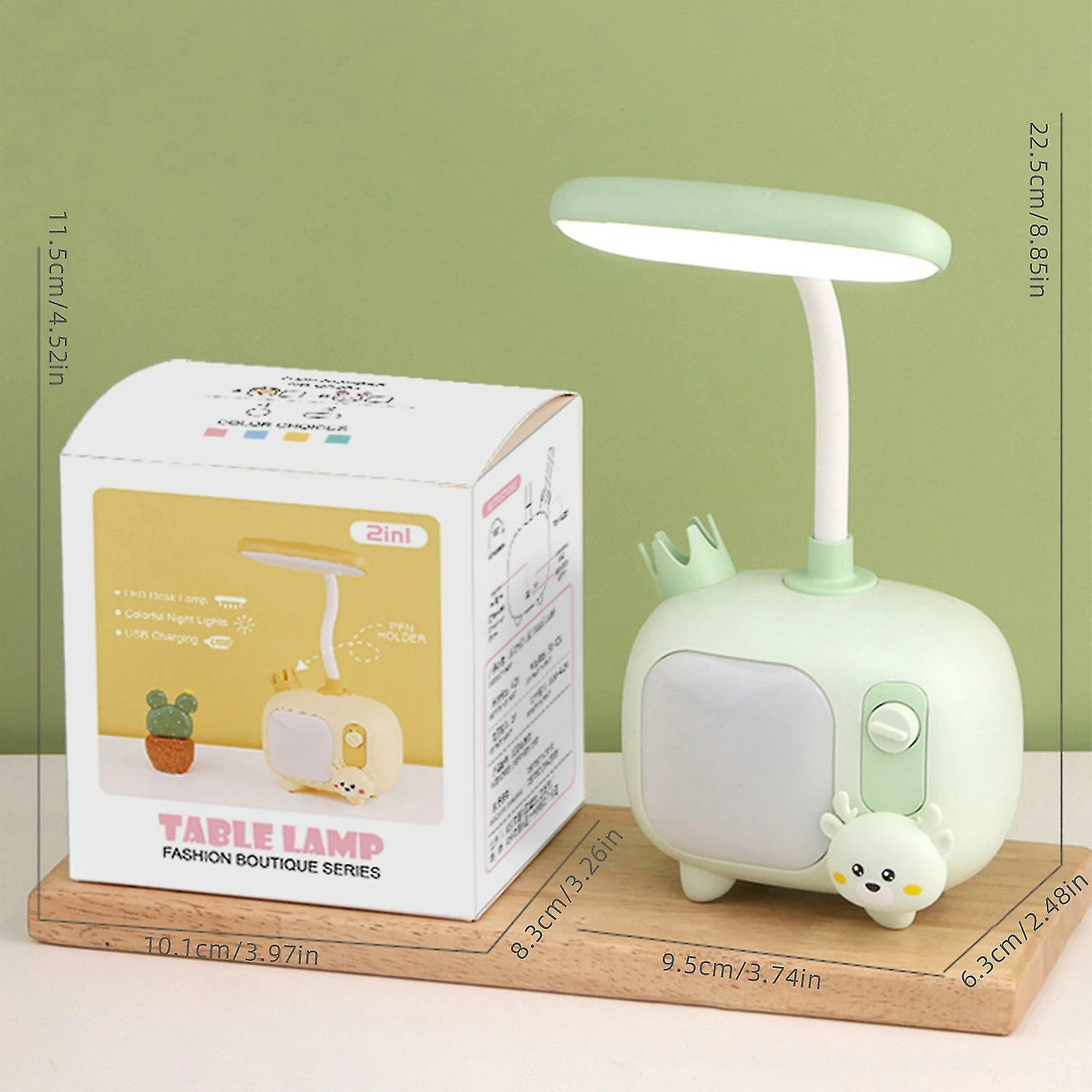 Unbranded Animal Night Light Protection Des Yeux Pour Enfants Réglable Multicolore USB Rechargeable Mignon Animal Lampe De Bureau 4 Unbranded Animal Night Light Protection Des Yeux Pour Enfants Réglable Multicolore USB Rechargeable Mignon Animal Lampe De Bureau – Image 4