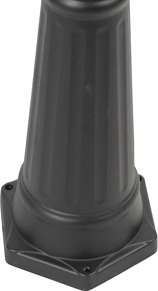 QAZQA New_orleans - Lampe D'extérieur Smart à LED Rurale | Lampadaire Pour Extérieur Avec WiFi - 3 Lumières - H 230 Cm - Zwart - Éclairage Extérieur 9 QAZQA New_orleans - Lampe D'extérieur Smart à LED Rurale | Lampadaire Pour Extérieur Avec WiFi - 3 Lumières - H 230 Cm - Zwart - Éclairage Extérieur – Image 9