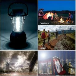 Sl Chang Lanternes De Camping Led Lampe Solaire Manivelle à Main Dynamo Imperméable Portable Lumière D’Urgence Noir -Glass Vases Boutique de vente 655364664 max