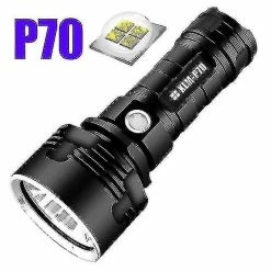 Unbranded Lampes De Camping Lanternes Led Lampe De Poche P70 Usb Pas De Lanterne Rechargeable Étanche Lampe De Camping Outils D’extérieur