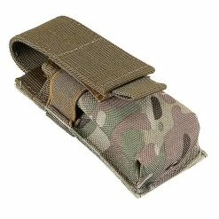 Unbranded Noir Tactical M5 Lampe De Poche Sac Mini Nylon Petit Pendentif Ventilateur Militaire Cs Outdoor Expansion Training Accessoire Sac