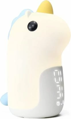 Maxcpu Réveillez-vous Matin Et Nuit Lumière Pour Les Enfants Avec Snooze, Horloge Numérique Rechargeable, Lampe De Nuit Lit Tactile, Licorne Mignonne Pour Chambre De Fille Décorative D