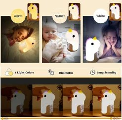 Maxcpu Réveillez-vous Matin Et Nuit Lumière Pour Les Enfants Avec Snooze, Horloge Numérique Rechargeable, Lampe De Nuit Lit Tactile, Licorne Mignonne Pour Chambre De Fille Décorative D -Glass Vases Boutique de vente 667297115 max