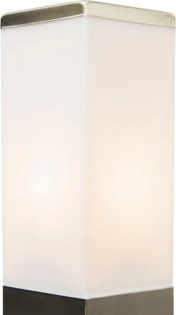 QAZQA Malios - Lampe D'extérieur LED Moderne Et Smart | Lampadaire Pour L'extérieur Avec WiFi - 1 Lumière - H 45 Cm - Acier - Éclairage Extérieur -Glass Vases Boutique de vente 670x1200 2