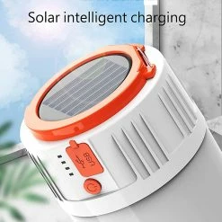 Unbranded Led Camping Lantern Solaire / USB Alimenté Rechargeable Lampe De Camping, 5 Modes D’Éclairage Suspension Tente Lumière -Glass Vases Boutique de vente 673929040 max