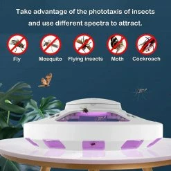 Unbranded Lampe électrique Anti-moustiques Avec Lumière Pour La Maison Jardin Cuisine Intérieure Salon Mosquito -Glass Vases Boutique de vente 676377169 max