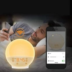 Unbranded Intelligent Smartapp Contrôle Vocal Wifi Réveil Réglable Numérique Snooze Lampe Colorée Nuit 9 Unbranded Intelligent Smartapp Contrôle Vocal Wifi Réveil Réglable Numérique Snooze Lampe Colorée Nuit -Glass Vases Boutique de vente 678559699 max