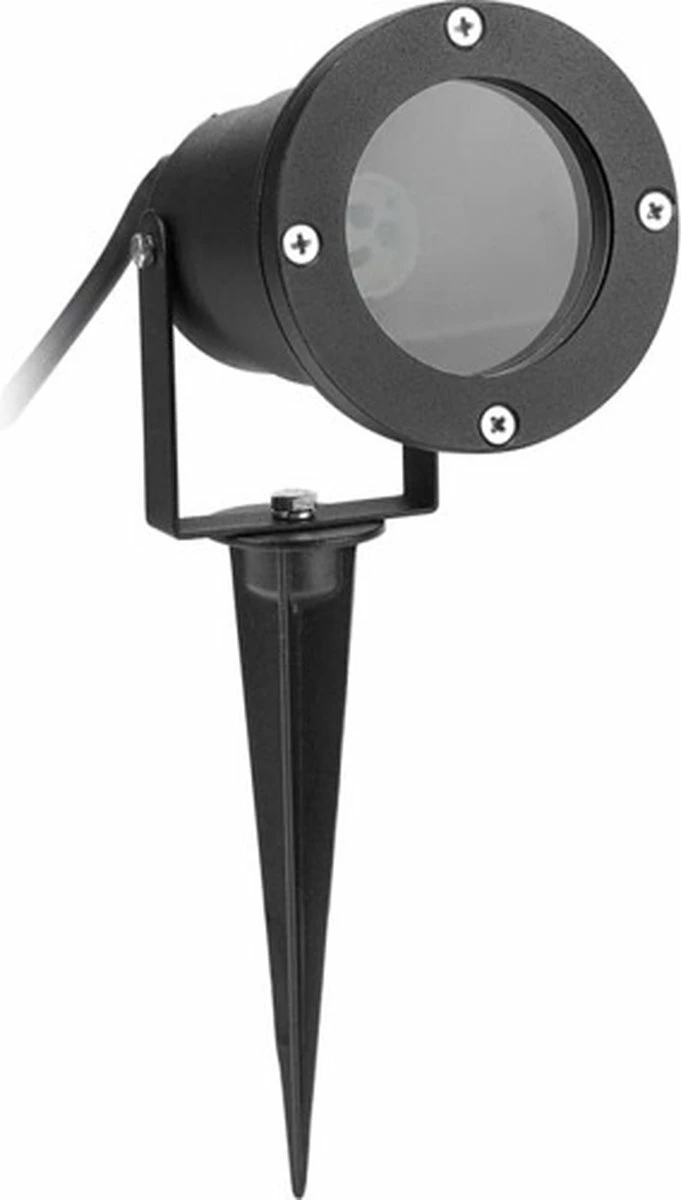 Smartwares Cassi - Lampe D'extérieur Spike Spot - 1 Lampe - Ø 90 Mm - Noir 1 Smartwares Cassi - Lampe D'extérieur Spike Spot - 1 Lampe - Ø 90 Mm - Noir