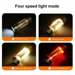 Unbrand Lampe De Poche Rechargeable USB High Lumen, Portable Led Camping Light Waterproof Super Bright Flashlight Pour Camping Essentials -Glass Vases Boutique de vente 682769787 max