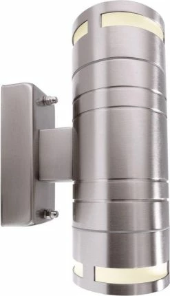 Deko Light Zoomoi Zilly II | éclairage Extérieur Vers Le Haut | Lampe Murale Extérieure | ACIER INOXYDABLE