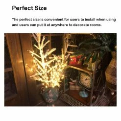 Unbrand Led Romantique Simulé Lampe D’arbre Douce Et Chaude Délicate Lampe D’arbre Pour Table De Mariage Décor Baby Shower -Glass Vases Boutique de vente 691039566 max