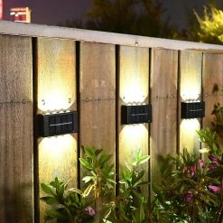 Unbrand 2pcs Lumière Solaire Lampe Décorative Puissance Inférieure Lanterne Extérieure à économie D’énergie Pour Mur De Jardin De Cour -Glass Vases Boutique de vente 691039620 max