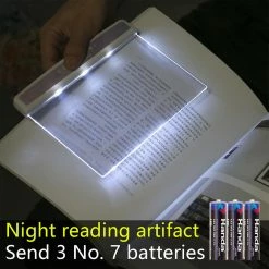 Unbrand Lampe De Lecture Légère Avec Panneau De Verre Lumineux Plat Cadeaux Pour Enfants Garçons Filles -Glass Vases Boutique de vente 691039682 max