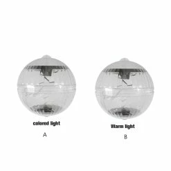 Unbrand Imperméable à L’eau Lampe à Boule Flottante Extérieure Lumières De Piscine Solaire Avec Batterie Rechargeable 600mah Pour Les Lumières De Nuit Piscine De Fête -Glass Vases Boutique de vente 691039707 max