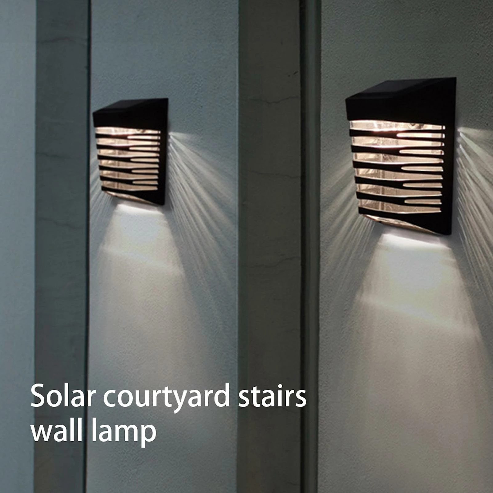 Unbrand Lampe De Paysage Solaire LED Utilisant Un Accessoire D’équipement De Lampe De Jardin Pour Mur De Jardin De Cour 2 Unbrand Lampe De Paysage Solaire LED Utilisant Un Accessoire D’équipement De Lampe De Jardin Pour Mur De Jardin De Cour – Image 2