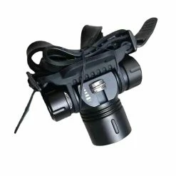 Unbrand Lampe Frontale Sous-marine De Plongée Rechargeable Super Bright Wide Sightseeing Lighting Pour Le Camping De Pêche En Plein Air