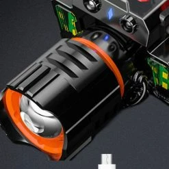 Unbrand Lampe Frontale à LED Puissante Lampes à Induction à Mémoire Multimodes Légères Pour Les éléments Essentiels De L’équipement De Randonnée Et De Camping -Glass Vases Boutique de vente 691040418 max