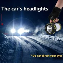 Unbrand Lampe De Recherche à Led Portative Avec Crochet Suspendu Et Conception De Commutateur Waterprood Pour L’utilisation De La Marche De Nuit -Glass Vases Boutique de vente 691040464 max