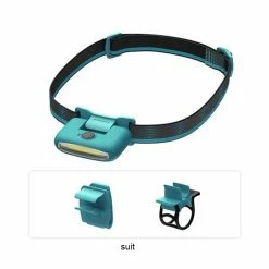 Unbrand Imperméable à L’eau Mini Lampe Frontale à LED Fast Dry Night Running Headlight Pour L’alpinisme Backpacking