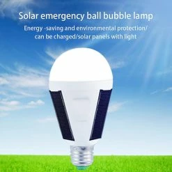 Unbrand Lampe à énergie Solaire Ampoule Portable Haute Luminosité Adaptée à L’auvent Panier Alimentaire -Glass Vases Boutique de vente 691040658 max