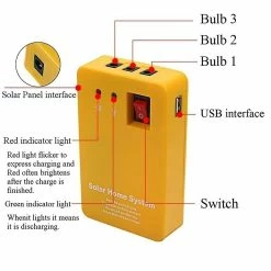 Unbrand Ampoules LED Lampe Solaire Set Interface USB 3w Lampes Alimentées Par Batterie Pour Camping En Plein Air Randonnée -Glass Vases Boutique de vente 691041028 max