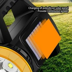 Unbrand Lampe De Poche Solaire à Main Ultra Bright Torch Emergency Lights Pour La Panne De Randonnée Alpiniste -Glass Vases Boutique de vente 691041030 max