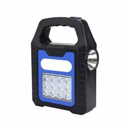 Unbrand Usb Charge Lampe De Poche Extérieure 3 Modes Réglable Led Spotlight Pour La Pêche Randonnée à Pied