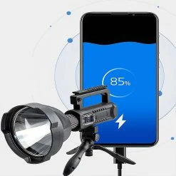 Unbrand Lampe De Poche à Longue Portée LED Torche Forme Lampe De Poche Multifonctionnelle Extérieure Pour Les Urgences De Camping En Plein Air -Glass Vases Boutique de vente 691042143 max