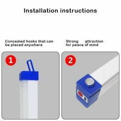 Unbrand Led Light Modulator Tube Haute Luminosité Rechargeable Tente Lampe Pour Dortoir à Domicile Bbq Pique- -Glass Vases Boutique de vente 691042202 max