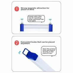 Unbrand Led Light Modulator Tube Haute Luminosité Rechargeable Tente Lampe Pour Dortoir à Domicile Bbq Pique- -Glass Vases Boutique de vente 691042263 max