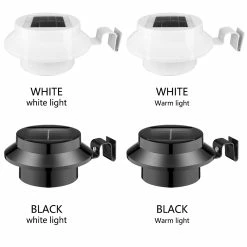 Unbrand Lampe Solaire De Jardin De Petite Taille Style Simple Lumière Extérieure Résistante à L’usure Pour L’utilisation De La Clôture De Jardin De Cour -Glass Vases Boutique de vente 691042380 max