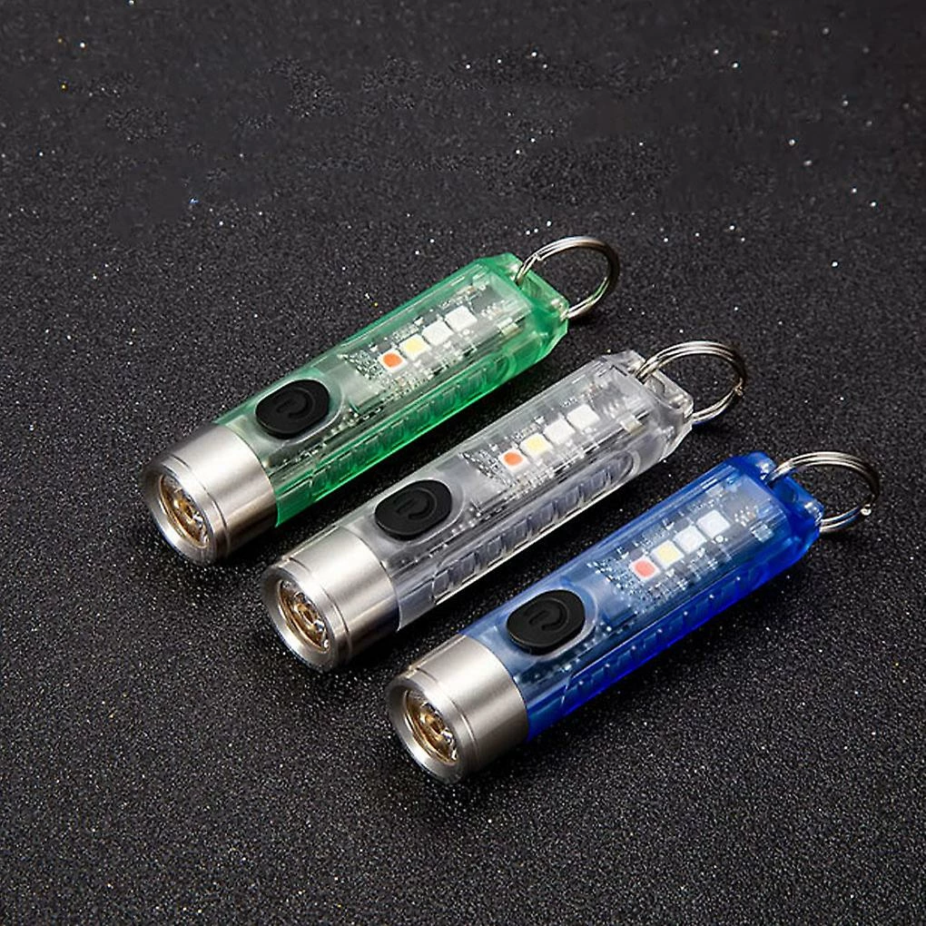 Unbrand Portable Mini Porte-clés Lampe De Poche Rechargeable Lampe Super Bright Torch Pour La Lecture Camping Randonnée 3 Unbrand Portable Mini Porte-clés Lampe De Poche Rechargeable Lampe Super Bright Torch Pour La Lecture Camping Randonnée – Image 3