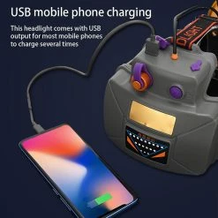 Unbrand Rechargeable Puissant Lumineux Lumineux Lampe De Poche Super Lumineux Large Éclairage Touristique Pour Nuit Pêche Camping Running -Glass Vases Boutique de vente 691042658 max