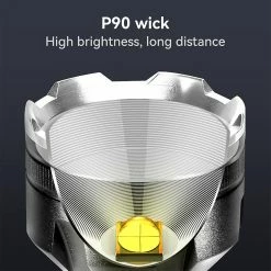 Unbrand Imperméable à L’eau Batterie Torche Lumières Illumination Lampe De Poche Banque Spotlight Camping Portable Lanterne Randonnée Lampe De Poche -Glass Vases Boutique de vente 691042747 max