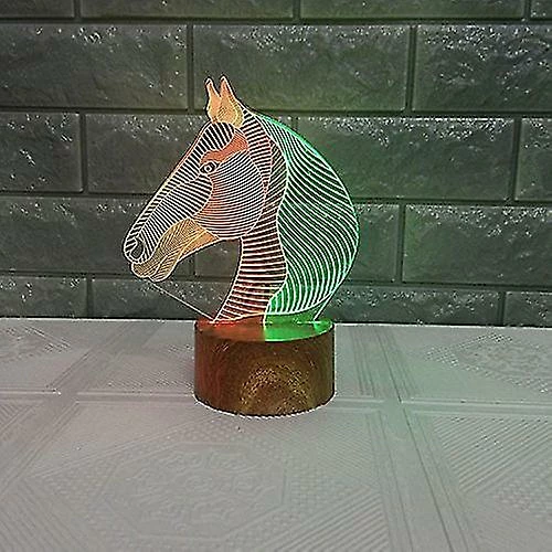 Unbranded Nouveau Cheval Double Couleur 3d Creative Night Light 7 Changement De Couleur Led Table Lampe De Bureau Acrylique Flat Abs Base Usb Chargeur Maison Décoration Jouet Brithday Noël 1 Unbranded Nouveau Cheval Double Couleur 3d Creative Night Light 7 Changement De Couleur Led Table Lampe De Bureau Acrylique Flat Abs Base Usb Chargeur Maison Décoration Jouet Brithday Noël
