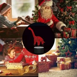 Unbranded Lampe Dinosaure 3d Veilleuse, Lampe De Table De Chevet Décorative à Led Pour Les Enfants Chambre Cadeaux D’anniversaire De Noël Pour Les Garçons Filles Enfant -Glass Vases Boutique de vente 691415994 max
