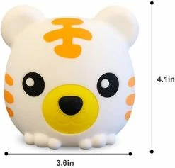 Unbranded Lumière De Nuit Led Pour Enfants, Lampe De Nuit Portable Tiger Silicone Nursery (alimentée Par Batterie) 9 Unbranded Lumière De Nuit Led Pour Enfants, Lampe De Nuit Portable Tiger Silicone Nursery (alimentée Par Batterie) -Glass Vases Boutique de vente 691416137 max