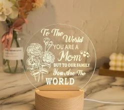 Unbranded Cadeaux De Maman, Cadeaux Pour Maman Lampe De Veilleuse, Cadeaux D’anniversaire De Maman, Anniversaire Fête Des Mères Cadeaux De Saint-valentin Cadeaux Pour Maman / Maman / Mère De