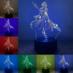 Unbranded Genshin Impact Light 3en1- Xiao Lampe De Nuit En Acrylique, Zhongli Chambre Led Night Light Et Hutao Pour Garçons Filles Anniversaire Cadeau De Noël -Glass Vases Boutique de vente 691417447 max